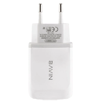 شارژر دیواری باوین مدل PC 388Y به همراه کابل تبدیل Micro USB